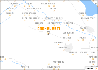 map of Angheleşti