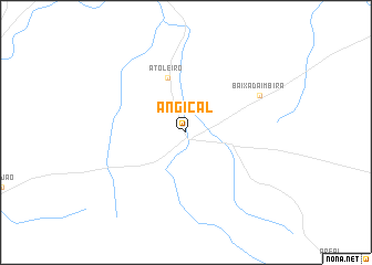 map of Angical