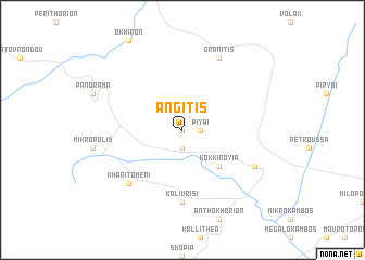 map of Angítis