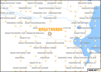 map of Ângk Tasaôm