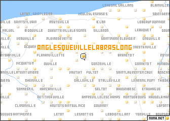 map of Anglesqueville-la-Bras-Long