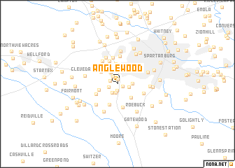 map of Anglewood