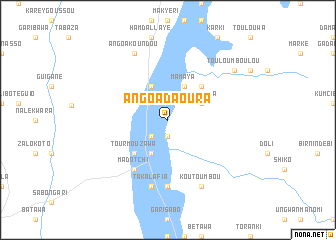 map of Angoa Daoura