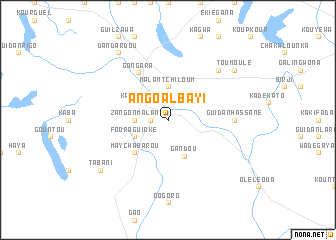 map of Angoal Bayi