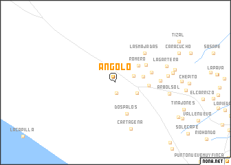 map of Angolo