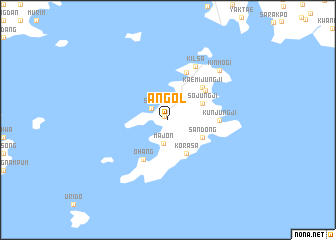 map of An-gol