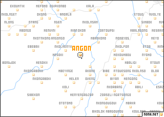 map of Angon