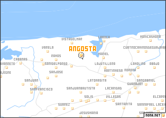 map of Angosta