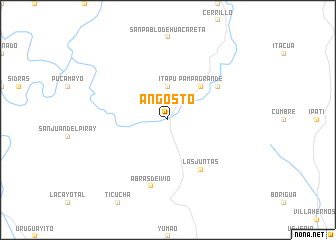 map of Angosto