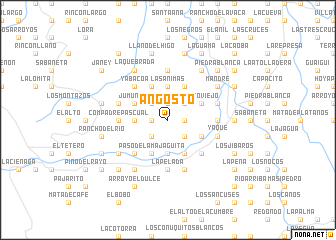 map of Angosto