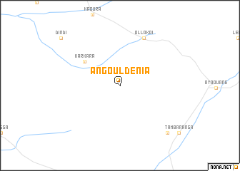 map of Angouldenia