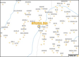 map of Angoulou I