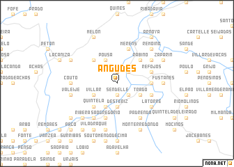 map of Angudes