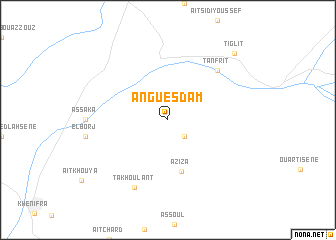 map of Anguesdam