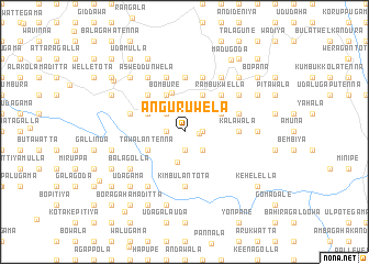 map of Anguruwela