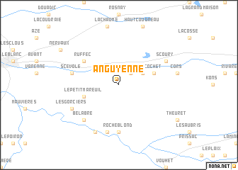 map of Anguyenne