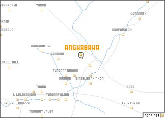 map of Angwa Bawa