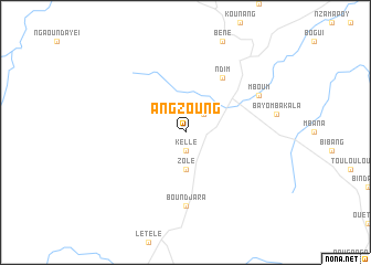 map of Angzoung