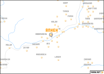 map of Ānheh