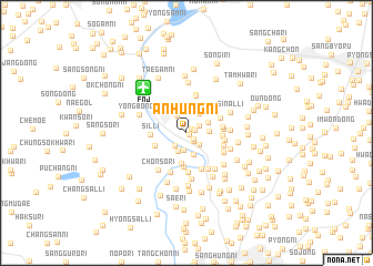 map of Anhŭng-ni