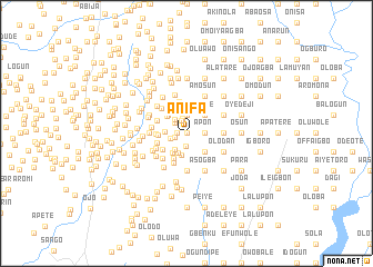 map of Anifa