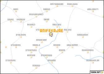 map of Anifekajae