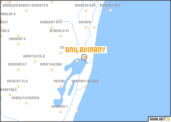 map of Anilavinany