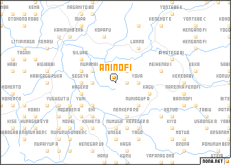 map of Aninofi