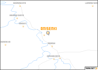 map of Anisenki