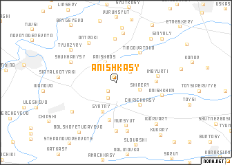 map of Anishkasy