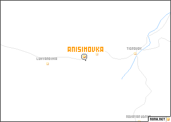map of Anisimovka