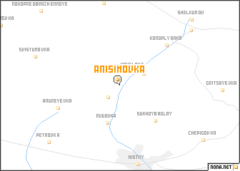 map of Anisimovka