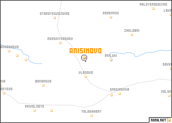 map of Anisimovo