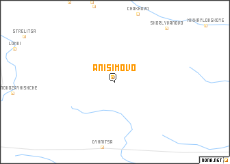 map of Anisimovo