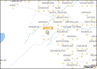 map of Anita