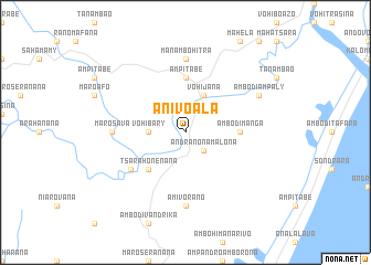 map of Anivoala