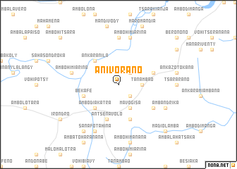 map of Anivorano