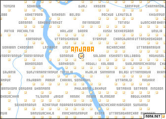 map of Ānjāba
