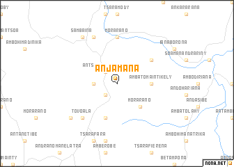 map of Anjamana