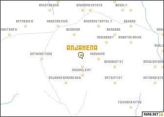 map of Anjamena