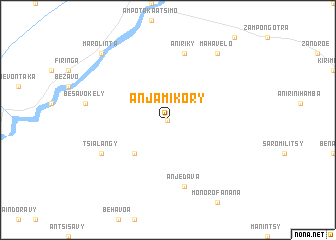 map of Anjamikory