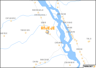 map of Anjeje