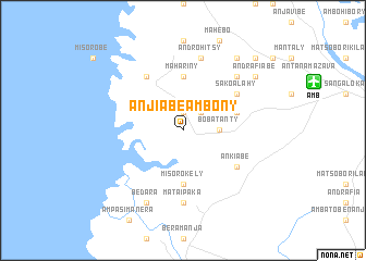 map of Anjiabe Ambony