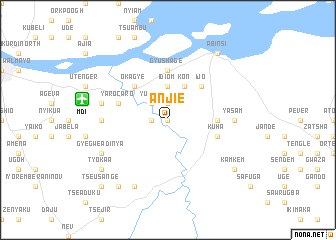 map of Anjie