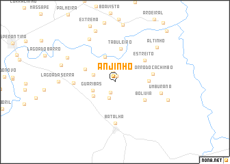 map of Anjinho