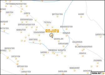 map of Anjīrū