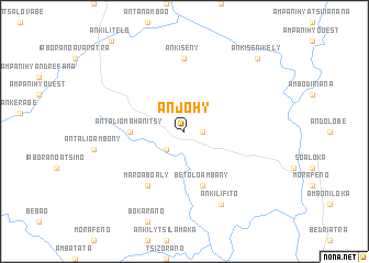 map of Anjohy