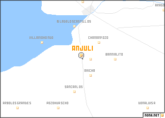 map of Anjuli