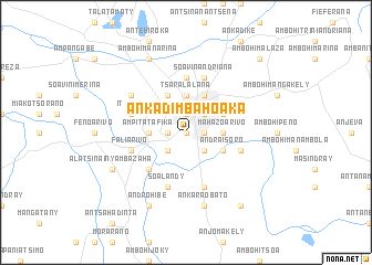 map of Ankadimbahoaka