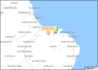 map of Ankady